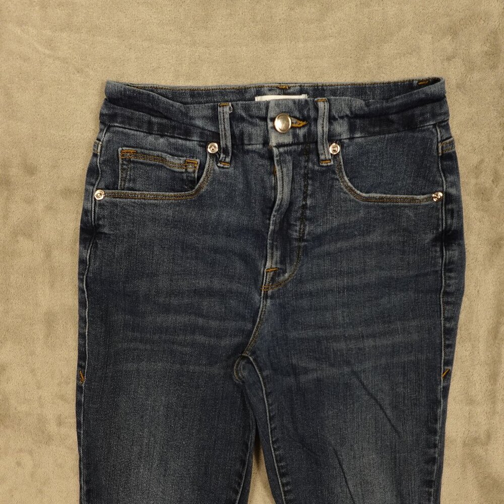 Good American jeans Good legs women's‎ 2/26 blue denim - Picture 2 of 12